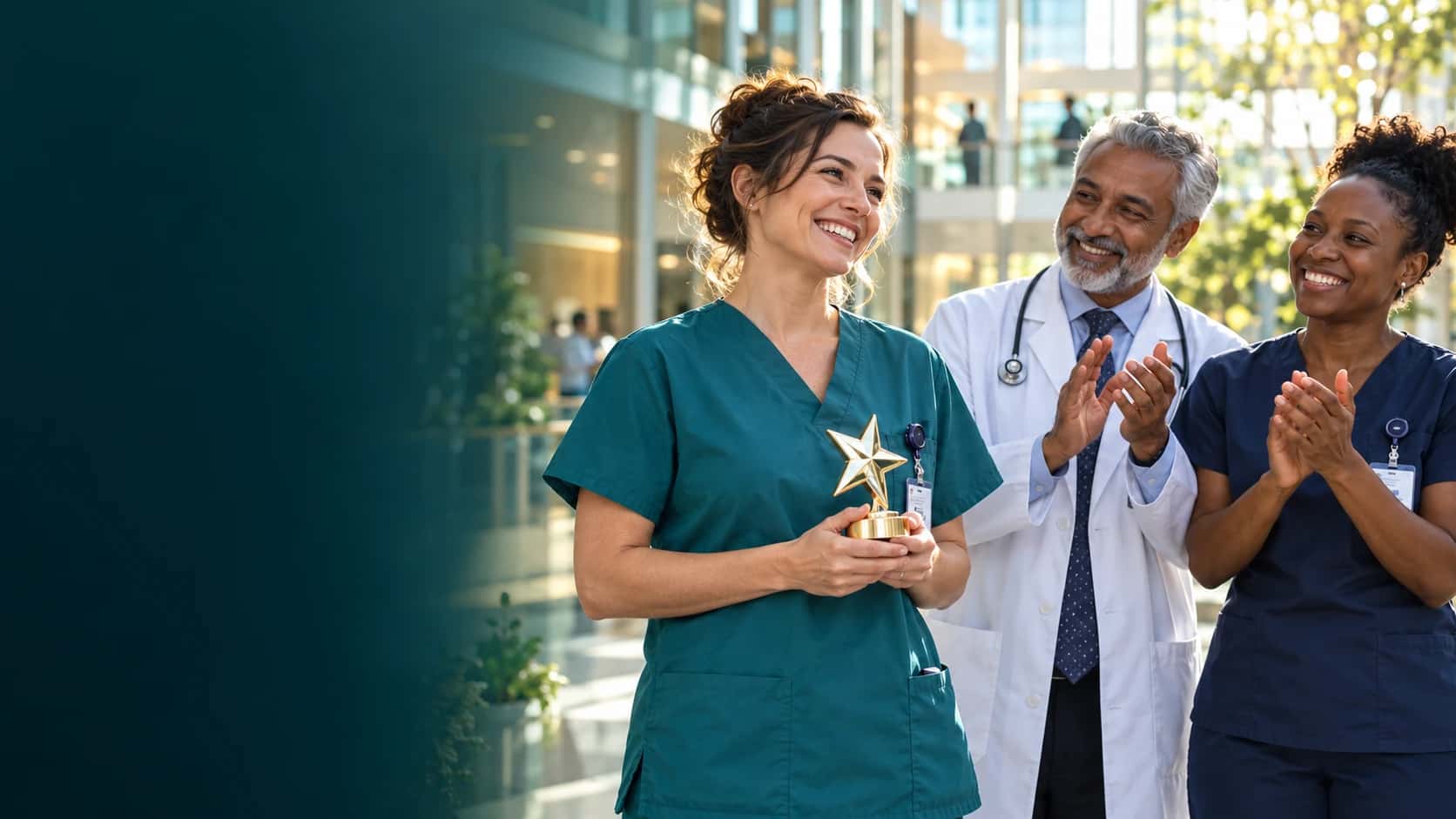 Healthcare Excellence Awards award ceremony